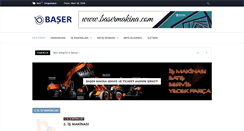 Desktop Screenshot of basermakina.com